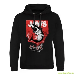 Jaws Hoodie Shark Smoke