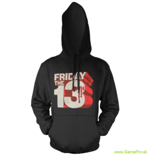 Friday The 13th Hoodie Block Logo