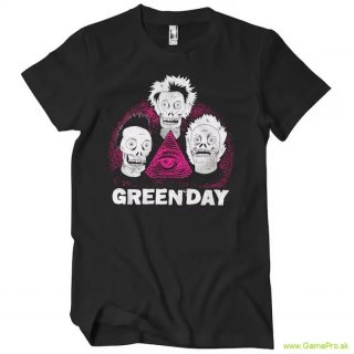 Green Day Skulls (tričko)
