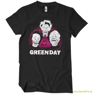 Green Day Skulls (tričko)
