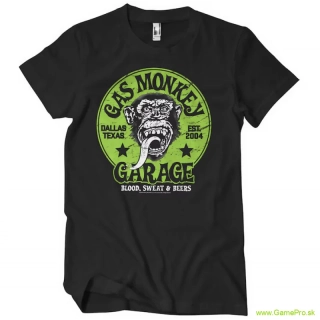 Gas Monkey Garage Green Logo (tričko)