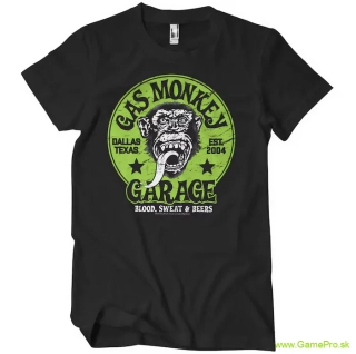 Gas Monkey Garage Green Logo (tričko)