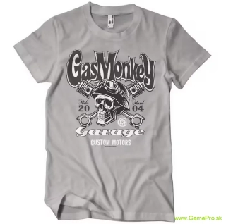 Gas Monkey Garage Custom Motors Skull (T-Shirt)