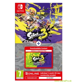 Splatoon 3 + Season Pass + NSO (NSW)