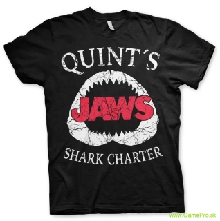 Jaws Quints Shark Charter (T-Shirt)