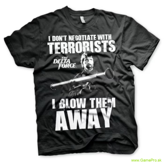 Delta Force - Chuck Norris I Blow Terrorists Away (tričko)
