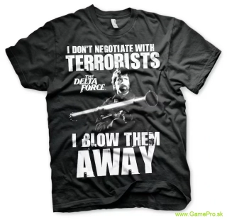 Delta Force - Chuck Norris I Blow Terrorists Away (tričko)