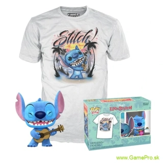 Pop! Disney - Stitch with Ukulele Tee Box