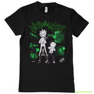 Rick and Morty Lab (tričko)