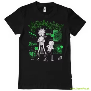 Rick and Morty Lab (tričko)