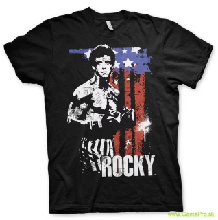 Rocky American Flag (T-Shirt)