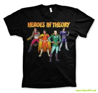 Big Bang Theory Heroes In Theory (tričko)