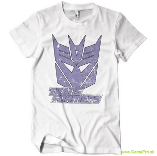Transformers Washed Decepticon Duotone Shield (T-Shirt)