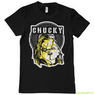 Chucky - Cracked Chucky (tričko)