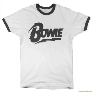 David Bowie Logo Ringer (tričko)