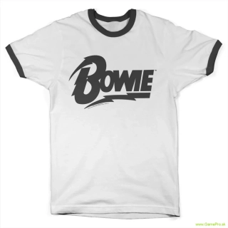 David Bowie Logo Ringer (tričko)