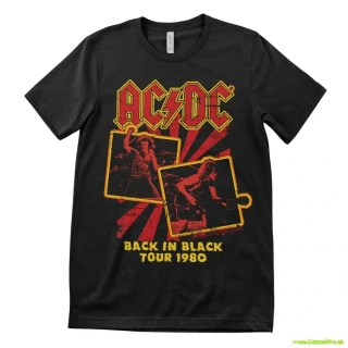 AC/DC Back In Black Tour 1980 (tričko)