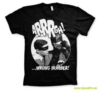 Batman Classic TV Series Wrong Number (tričko)