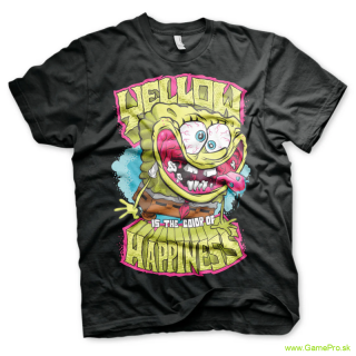 SpongeBob Squarepants Yellow Is The Color Of Happiness (tričko)