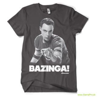 Big Bang Theory Sheldon Says Bazinga (tričko)