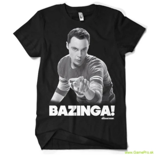 Big Bang Theory Sheldon Says Bazinga (tričko)