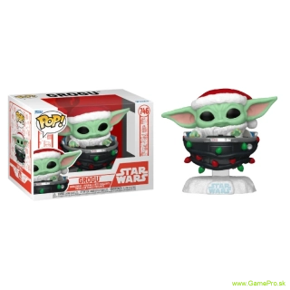 Pop! Star Wars - The Mandalorian - Holiday Grogu in Pram