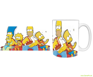 Simpsons hrnček Family Cinema