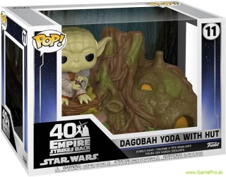 Pop! Star Wars - Dagobah Yoda with Hut