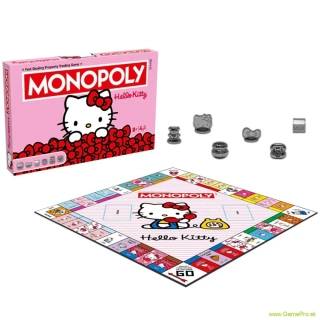Hello Kitty stolová hra Monopoly (English Version)