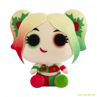DC Holiday plyšová figúrka Harley 10 cm