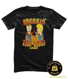 Beavis and Butt-Head Breakin The Law (tričko)