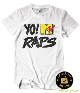 MTV Yo! Raps Distressed Logo (tričko)