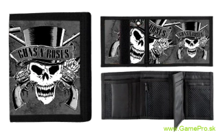 Guns N Roses Skull Grey (peňaženka)
