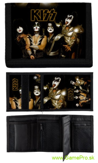 Kiss Band Black (peňaženka)