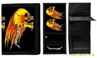 Metallica Flames Skull (peňaženka)