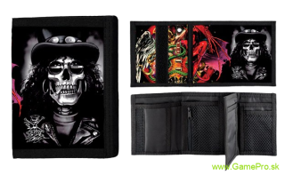 Slash Rock N Roll Skull (peňaženka)