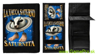 La Vacca Saturno Saturnita Italian Brainrot (peňaženka)