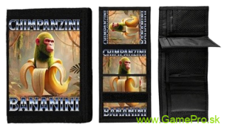 Chimpanzini Bananini Italian Brainrot (peňaženka)