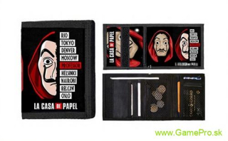 La Casa de Papel (Papierový dom) Motive 3 (peňaženka)