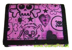 Monster High Pink Skull (peňaženka)