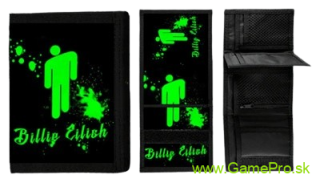 Billie Eilish - Stickman Green (peňaženka)