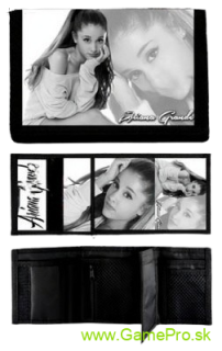 Ariana Grande - Black and White Portrait (peňaženka)