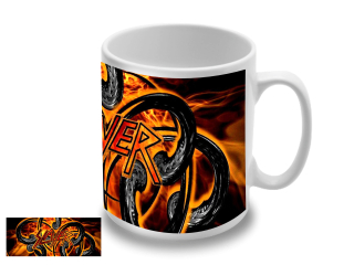 Slayer Fire Logo (hrnček)