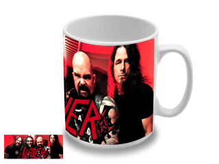 Slayer Band and Logo (hrnček)