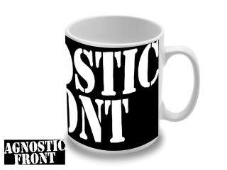 Agnostic Front Black and White Logo (hrnček)