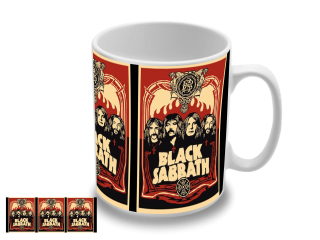 Black Sabbath Vintage Poster (hrnček)
