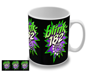 Blink 182 Green Logo (hrnček)