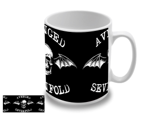 Avenged Sevenfold Bat Skull (hrnček)
