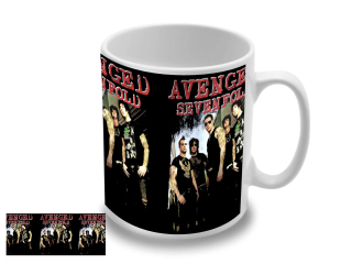 Avenged Sevenfold Band motív 2 (hrnček)