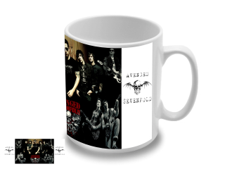Avenged Sevenfold Band Collage (hrnček)